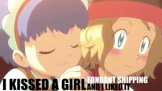 I Kissed A Girl  Fondantshipping  Serena x Miette  Pokemon AMV [upl. by Akinajnat540]