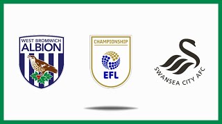 West Brom v Swansea Highlights  EFL Championship 202425 [upl. by Colburn]