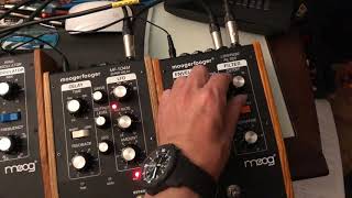 Tr 808 Roland drum low pass filter Moog moogerfooger [upl. by Odnarb]