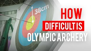 How hard is Olympic archery [upl. by Kcam]