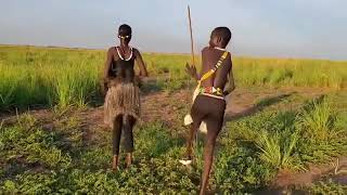 Nuer culture dance Gambella Ethiopia [upl. by Fry]