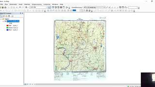 How to Reproject a Raster File in ESRIs ArcGIS GCS to PCS UTM [upl. by Enneicul]