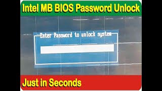 BIOS Password REMOVAL in No Time [upl. by Eiramik]