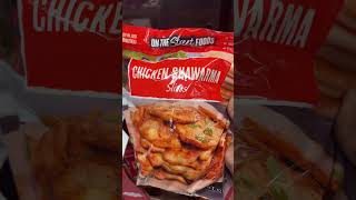 Chicken shawarma  Costco finds  Costco street foods  USA 🇺🇸 [upl. by Osgood]