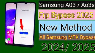 Samsung A03s Frp Bypass  2025  Samsung A03s Frp Bypass Android 13 [upl. by Airdnaxela]