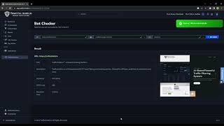 Trafficshieldio  Bot Checker Tool [upl. by Thanh214]