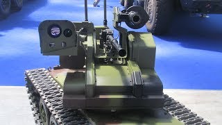 Besposadno oklopno vozilo Miloš  First Serbian Unmanned ground Vehicle [upl. by Evad]