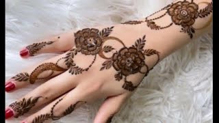 40 New stylish mehndi design2024Easy mehndi designSimple Mehndi Design Arabic Style [upl. by Onimixam465]