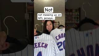 MACHINE EMBROIDER NFL JERSEYS Machine embroidered on jerseys with no mess up [upl. by Alves]