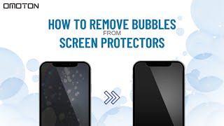 How to Remove Air Bubbles From Screen Protectors  100 Fast and Effective [upl. by Eillod745]