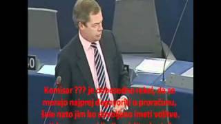 Ujetsi Nigel Farage  Konec EU sanj [upl. by Areid]