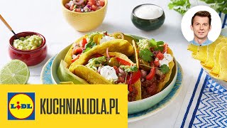 Proste TACOS 🌮👌 z wołowiną i SALSĄ pico de gallo  Karol Okrasa amp Kuchnia Lidla [upl. by Edithe265]