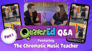 The Chromatic Music Teacher Background Going Viral and More Part 1 [upl. by Gmur220]