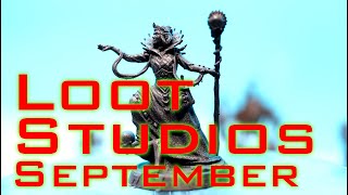 Loot Studios 3D Miniatures September Review [upl. by Eseer]