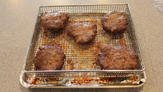 Air Fryer Hamburger Recipe  Best Method [upl. by Manouch648]