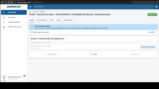AnoregMT  EProtocolo Como enviar comprovante de pagamento [upl. by Anassor]