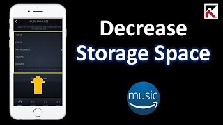 How To Decrease Amazon Music Storage Size [upl. by Oiciruam]