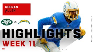 Keenan Allens INSANE 16Catch Game  NFL 2020 Highlights [upl. by Nabroc]