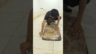 ASMRVashing the carpet asmrsounds cleaningcarpet rilaxing [upl. by Odrick]