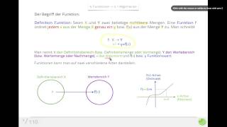 Geprüfter Wirtschaftsmathematiker FSG Demo Funktionen [upl. by Einnel345]