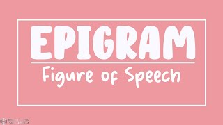 What is your favourite epigram [upl. by Ardnohsal504]