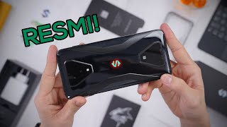 Unboxing HP Gaming Black Shark 3 yang udah dijual RESMI di Indonesia [upl. by Elyrpa]