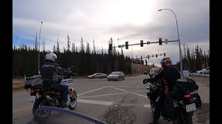 Rural Roads by Guzzi V85TT BC AB SK Calgary to Blue Rock Campsite Alberta [upl. by Holbrooke]