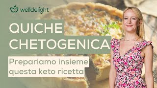 KETO QUICHE PANCETTA E FORMAGGIO  Cuciniamo questa ricetta versatile 🍲 [upl. by Eserrehs878]