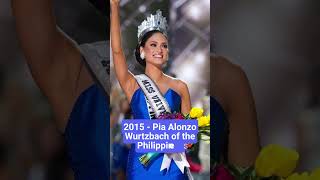 Discover the Most Beautiful Miss Universe Winners from 2010 to 2024 [upl. by Season2]