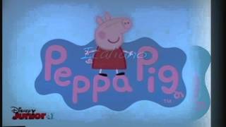 Peppa Pig Intro Multilanguage with subtitles English French Spanish Italian German [upl. by Camel]