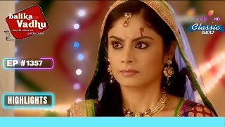 Jagya ने सगाई की तारीख बदलने को कहा  Balika Vadhu  बालिका वधू  Highlight  Ep 1357 [upl. by Dorian]