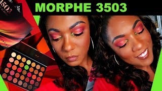 NEW MORPHE 3503  First Impression Eye Look amp Swatches [upl. by Ludba]