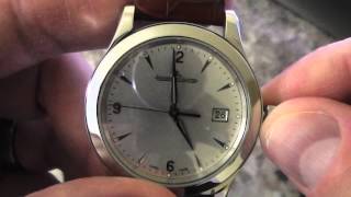 Automatic Watch  Setting Time amp Date Tutorial [upl. by Trbor220]