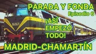 Reportaje de TRENES y LOCOMOTORAS en LA ESTACIÓN DE FERROCARRIL Madrid  Chamartín Renfe PYF06 [upl. by Ahsuatal]