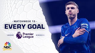 Every Premier League goal from Matchweek 15 202425  NBC Sports [upl. by Pinsky]