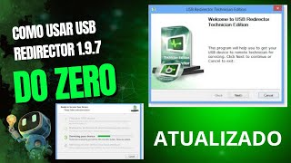 Como usar usb redirector 197 do zero [upl. by Kerby]