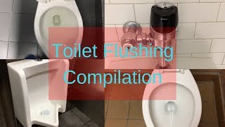 Toilet Flushing Compilation [upl. by Eugeniusz37]