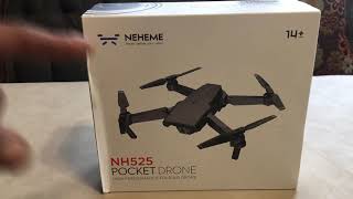 Neheme NH525 Pocket Drone  Quick Unboxing [upl. by Meridel]