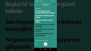 MadrigalSeni Dert Etmeler keşfet şarkı spotify lyrics [upl. by Nnylsor401]