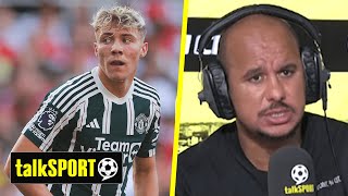 quotHE COULD BE THEIR HAALANDquot 🤩 Gabby Agbonlahor Hints at Rasmus Højlund being Man Utds Top 4 Savior [upl. by Jeromy939]