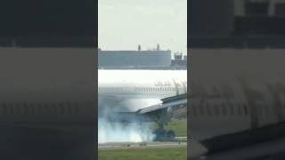 quotDue to Smoke Takeoff Rejectedquot Emirates A350 [upl. by Hahn]