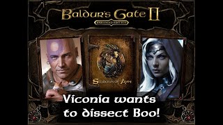 Viconia wants to dissect Boo Baldurs Gate II dialog  Fully voiced [upl. by Hsara]