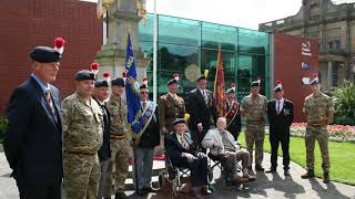 Norman and Edward LF Dunkirk veterans at 98 and 99 years old [upl. by Nilatak]