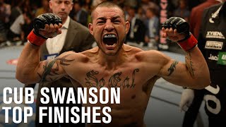 Top Finishes Cub Swanson [upl. by Nynnahs]