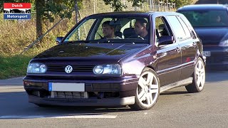 600HP VW Golf VR6 Turbo  400HP Bora VR6 Supercharged  FLYBYS amp LOUD Accelerations [upl. by Deys]