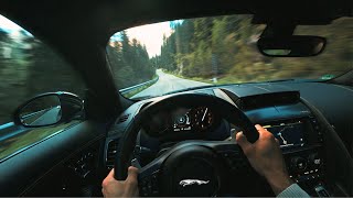 I pushed my DREAMCAR to the LIMIT Jaguar FType FULL SEND POV [upl. by Fredel]