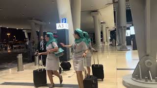 Arrival Bahrain Airport Walking Tour [upl. by Vic]