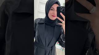 Detaylarla şahane bir abiye modeli tesettür hijab elbise abaya dress abaya [upl. by Mundy14]