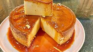 Flan napolitano con queso crema muy cremosito [upl. by Novrej420]