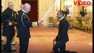 Sir Lewis Hamilton RECEIVES KNIGHTHOOD  VIDEO [upl. by Tanah]